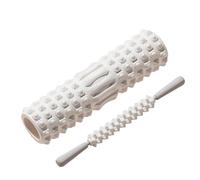 Body Roller Muscles Deep Tissue - Durablee EVA Cylinder, Structured Pressure Relief Design, Smooth Rotation Massage Aid | Effective Training Recovery Accessory, Unisex Performance Equipment