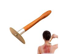 Body Scraper with Handle - Massage Scraping Wood Handle Smooth Board