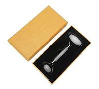 Body Scrapper Herramienta de masaje raspador Tablero de placa raspadora para períodos Alivio del dolor de calambres para un cuerpo sano para promover la circulación sanguínea para(White jade)