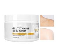 Body Scrub, 250g Gentle Cleanser for Smooth Brightening Skin Care, Hydrating Formula Design Feature, Body Scrub for Women Men Hands Legs Arms Back Sensitive Dry Skin Shower Bathroom Home