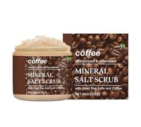 Body Scrub Cream, 60g Moisturizing Skin Care Cream, Hydrating Softening Formula, Nourishing Beauty Cleanser Scrub for Daily Use, Shower, Night Care, Sports, Beach, Travel, and Date Ready Skin