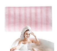 Body Scrubber, Bath Body Back Wash Cloth Towel with Striped Design Cleaning Tool for Home, Dormitory, Travel, Business Trip, Daily Shower Care