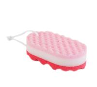 Body Scrubber - Esponja de ducha ergonómica suave, espuma ligera con capas de cojín, ofrece una experiencia de baño relajante | Uso duradero para Navidad, Pascua, regalo de cumpleaños
