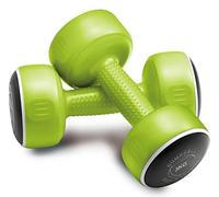 Body Sculpture Mancuernas Inteligentes de 2 x 3 kg (par de 6 kg), Color Verde