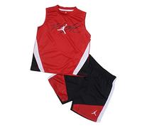 BODY SET-3 JORDAN 23 JERSEY BLANCO ROJO NEGRO MJ0208-001