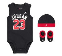 BODY SET-3 JORDAN 23 JERSEY NEGRO ROJO BLANCO MJ0208-023
