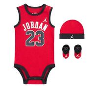 Body Set-3 Jordan 23 Jersey Rojo Negro MJ0208-R78