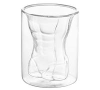 Body Shaped Shot Glasses - Transparent Beer Glass Cup, Decorative Drinkware Bar Accessory, Novelty Beverage Serving Glass | Home Party Bar Table Drink Display for Cocktails Spirits Celebrations