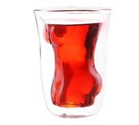 Body Shot Glasses - Clear Whiskey Glasses | Beverage Cups for Workplace Evening Travel, Glasses for Home Party