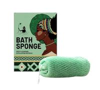 Body Shower Scrubber, Soft Cleansing Sponge Brush, 13 Inch Reusable Breathable Bath Scrubber, for Men Women Home Face Foot Back Leg Neck Use, Body Cleaning Tool, Gentle Wash Accessory