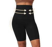 Body Slim Faja Fajas Reductoras Mujer Colombiana Pantalones Moldeadores De Cintura Alta para Mujer Interior Moldeadora Adelgazante para Muslos Bragas Fajas Gluteos Bodies Espalda Black XXXXL