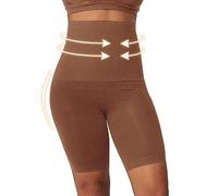 Body Slim Faja Fajas Reductoras Mujer Colombiana Pantalones Moldeadores De Cintura Alta para Mujer Interior Moldeadora Adelgazante para Muslos Bragas Fajas Gluteos Bodies Espalda Coffee XXXXL