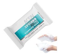 Body Soap Bar, Degreasing Bath Balm, 3.15x4.72 inches Large Size Powerful Aid with Safety, Moisturizing Skin Cleaner Cosmetic with Comfort, Modern Grooming Design Style, Accessory for Coal Miners Men