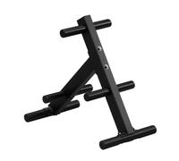 Body-Solid Soporte para Discos Olímpicos OWT24 Hasta 450 Kg. 6 Soportes Diseño Optimo para Solidez Estabilidad y Ahorro de Espacio Peso 12 Kg