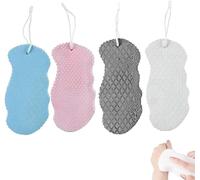 Body Sponge,Magic Exfoliating Bath Sponge,3D Super Soft Exfoliating Bath Sponge,Magic Sponge for Skin (Mixed 4pcs)
