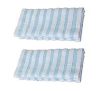 Body Towel, 2X Washcloth, Gentle Scrub Back Washer for Men and Women
