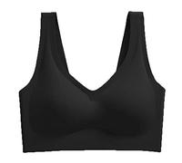 Body transparente blanco mujeres anillos acero sin ropa interior lencería sujetador tamaño yoga chaleco más deportes lencería algodón, Le Noir, L