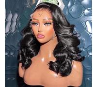 Body Wave Bob Lace Pelucas Frontales Cabello Humano Pre Depilado Onda Suelta Bob Pelucas Peluca Sin Pegamento Pelo Brasileño Bob Peluca Color Natural