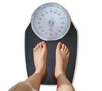 Body Weight Scale - 350lb Mechanical Weighing Machine, Heavy-Duty Mechanical Bathroom Scale with Non-Slip Steel Base, 350lb / 160kg Capacity | Accurate Body Weight Measuring Tool for Home, Gym, Office