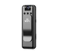 Body Worn Camera, Mini Black Clip Recording Camcorder, Portable HD Video Recorder with Secure Mount, Action Body Cam, Lightweight Security Camera with Sturdy Build, Outdoor Recording Device for Travel