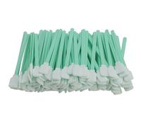 BODYA 100 piezas de hisopos de limpieza de espuma de punta cuadrada hisopos de limpieza para cámara, lente óptica, artes y manualidades, pintura, pistola, impresora, detalles automotrices