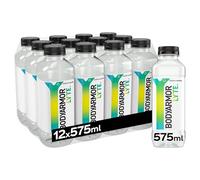 BODYARMOR Lyte Coco-Limón, Bebida Hidratante Sabor Tropical con Electrolitos - Pack 12 Botellas, 575 ml
