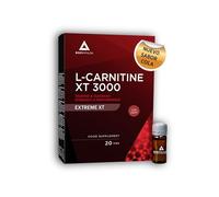Bodyathlon - L Carnitina 3000 Líquida Extreme XT- Sabor Cola- Con Taurina y Guaraná- Suplemento Deportivo- Alta concentración- 20 Viales (Viales, Cola)