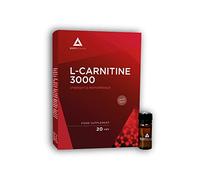 BodyAthlon - L-Carnitina 3000 Quemagrasas sabor limón, 20 viales x 10 ml de L-Carnitina líquida sabor limón- Mejora el Rendimiento y Energía - Suplemento Deportivo