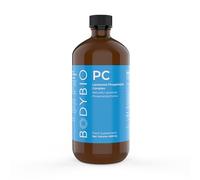 BodyBio PC, fosfolípidos y aceite de linaza | Líquido de fosfatidilcolina | Liposomal para una alta absorción | Alta potencia | 16 oz (395ml)