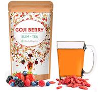 Bodyblooms te depurativo potente con te verde y sabor a moras/bayas de goji. Infusiones para purificar efecto diurético, infusion desintoxicante drenante fuerte. Te frio/caliente Gojiberry 100gr