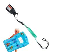 Bodyboard - Correa de muñeca flotante para tabla de surf, correa de seguridad para tabla de surf, accesorio de surf, adolescente, joven, cómodo cordón de muñeca con accesorio seguro para niñas y