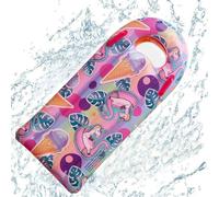 Bodyboard Hinchable para Niño Tabla Bodyboard con Asas, Tabla de Surf Inflable Tabla de Natación Infantil Juguete Acuáticos de Verano para Playa, Piscina, Tobogan de Agua - 105 x 45 cm (A)