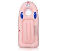 Bodyboard Hinchable, Tabla de Surf Hinchable con Ojo de Buey , para Playa, Surf, Piscina, natación, Verano, Deportes acuáticos (Pink)