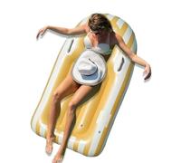 Bodyboard Inflable Niños Boogie Tabro con manijas, Piscina portátil de Tablas de Surf Flotante Aprenda a Nadar, Juguete de diversión de Agua de Verano para niños pequeños
