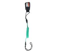 Bodyboard Wrist Leash, Elastic Lightweight Surfboard Strap, Coiled Safety Cord, Heavy Duty Surfing Accessory, Adjustable Padded Wristband