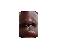 BodyBonita 16G Piercing Septum con Pinchos Acero Inoxidable 316L Piercings Nariz Aro Piercing Helix Tragus Hombre Mujer Daith Conch Rook Oreja Pendientes Aros Plata 8mm Estilo Ocho