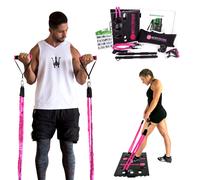 BodyBoss Home Gym 2.0 de 1loop: gimnasio port til completo: entrenamientos de cuerpo completo para casa, viajes o cualquier lugar al que lo lleves.
