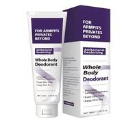 BodyDeodorant, Antibacteriial Deodorizing Cream, Whole Body Odor Remover, Brightening Hydrating Formula, Lasting Freshness, Even Skin Tone, Keeps Skin Dry for Underarms Privates