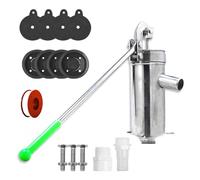 BODYGAD Bomba De Mango, Juego Completo De Bomba De Agua Manual, Bomba De Agua, Bomba De JardíN, Manual De Acero Inoxidable Y Ahorro De EnergíA, Bomba De Agua SubterráNea DoméStica De Acero Inoxidable