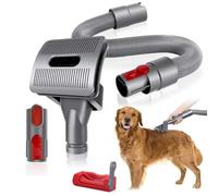 BODYGAD Cepillo para Perros para Dyson, Accesorios para Aspiradora Dyson V15 V12 V11 V10 V8 V7, Cepillo De Pelo De Animales para Aspiradora Dyson, Accesorio De Cepillo De Pelo De Perros con Manguera