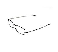 BodyGo Gafas de Lectura Hombres Mujer Graceful Titanium Super Slim Mini de elegante plegable para leer bolsillo lector de ojo, 1,0 a + 4,0