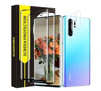Bodyguard 2 + 2 Pack Cristal Templado para Huawei P30 Pro, Dureza 9H Cristal Protector + Película Cámara Cristal 3D Pantalla Completa Sin Burbujas Alta Sensibilidad, Alta Definición Huawei P30 Pro
