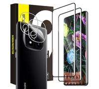 Bodyguard 2+2 Pack Cristal Templado para Xiaomi Redmi Note 14 Pro Plus 5G 3D Pantalla Completa Cámara Trasera Alta Sensibilidad Vidrio Protección, 9H Dureza, Ultra HD Redmi Note 14 Pro Plus Protector