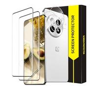 Bodyguard 2+2 piezas vidrio templado para Oneplus 13 5G, alta sensibilidad, dureza 9h arañazos protección pantall cámara de vidrio, a prueba de burbujas, 0,33 mm gran claridad Oneplus 13 cristal
