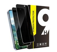 Bodyguard 2 protectores de pantalla para iPhone 14/13/13 Pro, ultra HD, antiarañazos, dureza 9H, antiespague, protector de pantalla para iPhone 14, 2.5D Edge sin astillas, protección de privacidad