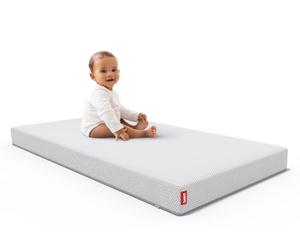 Bodyguard bett1 | Colchón de Cuna SuperBreeze® 60x120 cm. Seguridad, Limpieza y ergonomía Duradera para recién Nacidos, bebés y niños pequeños. (Lavable hasta 60 Grados, Oeko-Tex® 100, Espuma QX)