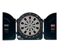 BODYLINE 9710FH Diana electrónica Raptor con Sonido de Cabina y 6 Dardos, Unisex Adulto, Negro, Talla única