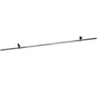BODYLINE Barra Cromada para Pesos de Acero con Cierre de Muelle, 150 cm