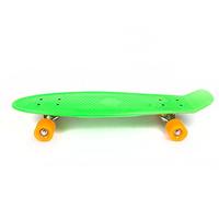 Bodyline Monopatín Grab en PVC Verde con Cuatro Ruedas en Polietileno
