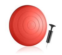 BODYMATE Cojín de Equilibrio Comfort con bombín, diámetro 33 cm | Cojín propioceptivo, cojín inestable, cojín de Asiento | Entrenamiento de Tronco, Espalda, Fitness, rehabilitación, coordinación